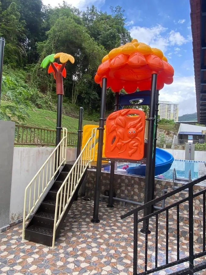 15Pax 3 Bedroom Kids Swimming Pool, Pool Table, Bbq Near Spice Arena, Airport Penang Bayan Lepas Villa